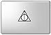 Deathly Hallows Symbol Harry Potter - Apple Macbook Laptop Vinyl Sticker Decal