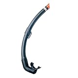 Omer Zoom Snorkel, Black Silicone