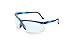 Honeywell Uvex Genesis Safety Glasses with Uvextreme Anti-Fog Coating, Vapor Blue Frame (S3240)