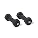 CAP Barbell Black Neoprene Coated Dumbbell, 2 lb Pair