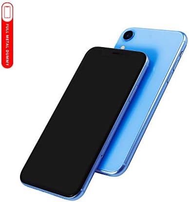 [Full Metal] Dummy Phone Display Model Compatible with Apple iPhone XR 6.1 inch Non-Working Upgraded Metal Frame (Blue DarkScreen)