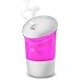 Color You Car Essential Oil Diffuser USB Mini Air Purifier Cool Mist Humidifier with 7 Color Mood Light and Auto Shuts Off for Vehicle Cup Holder Baby