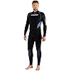 Cressi Castoro Man Monopiece Wetsuit – Taucheranzug Erhältlich in 5 oder 7 mm Neopren, Herren