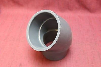 Spears 827-040 4" Schedule 80 PVC 45° Street Elbow Spigot x Socket New