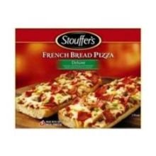 Stouffers French Bread Deluxe Pizza, 12.375 Ounce -- 10 per case.