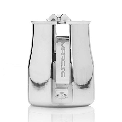 PREMIUM Milchkännchen 750ml Edelstahl rostfrei Barista Milchkanne zum Aufschäumen Espresso MARESE – Bild 3