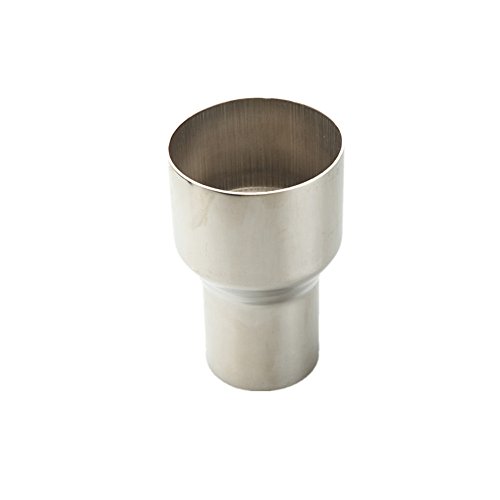 Universal 2.5" OD To 3" OD Exhaust Pipe Adapter Connector Reducer Stainless Steel - Thumbnail 3