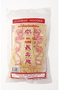 Twin Dragons Chinese Style Yellow Noodle 14.11 Oz (400 Grams)