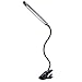 KEDSUM 10W LED Clip on Light, Reading Light with 5 Lighting Modes and 5 Level Dimmer, Flexible Gooseneck Desk Lamp, Touch Control Panel, Clip on Lamp for Bed Headboard, Computer