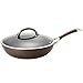 Circulon Symmetry Hard Anodized Nonstick Wok/Stir Fry Pan with Lid, 12