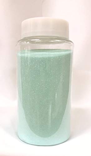 Ben Collection 1-Pound Glitter Powder Bottle Art Craft (Pastel Blue)