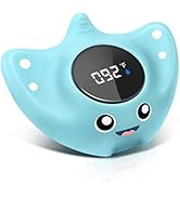 Baby Bath Thermometer - BabyElf Safety Bathtub Thermometer - Floating Bathing Toy for Infant - Ne...