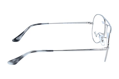 Ray-Ban RX6489 Eyeglasses Silver 55mm
