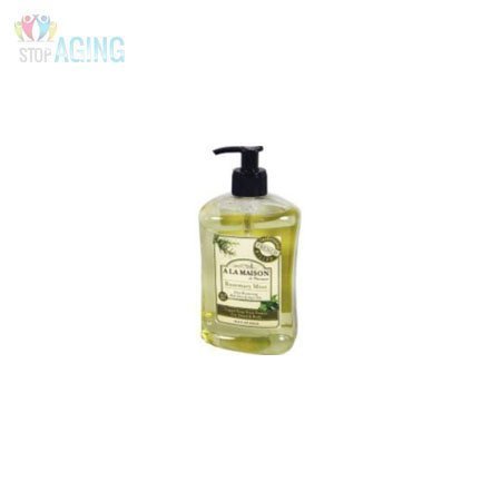 A La Maison de Provence Liquid Soap, Rosemary Mint, 16.9-Ounce Bottles (Pack of 3)