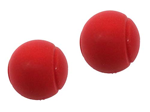E-Deals 70mm Soft Foam Tennis Balls - Pack of 2 Red