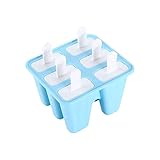 Popsicle Molds Silicone Ice Pop Mold for 6