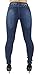 Style M1213– Colombian Design, High Waist, Butt Lift, Levanta Cola, Skinny Jeans in M. Blue Size 7
