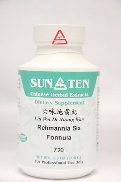 Liu Wei Di Huang Wan(Rehmannia Six Formula)