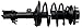 Gabriel G56931 Ultra ReadyMount Front Right Complete Strut Assembly for 97-01 Lexus ES300; 97-03 Toyota Avalon, 97-01 Toyota Camry, 99-03 Toyota Solara (1 Pack)