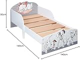 Moose Disney Classic Wooden Toddler Bed with Storage 142x77cm view 2