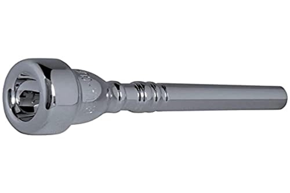 PURE GEWA 710021 1 1/2 C Cornet Mouthpiece, Silver