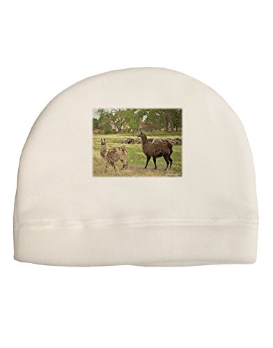 TooLoud Standing Llamas Child Fleece Beanie Cap Hat