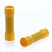 AIRIC UL Listed Yellow Butt Connectors Crimp Splice Terminals 100pcs 12-10 AWG Electrical Connector, Fully Insulated PVC Wiring Crimps Terminal for 12,10 Gauge Wire