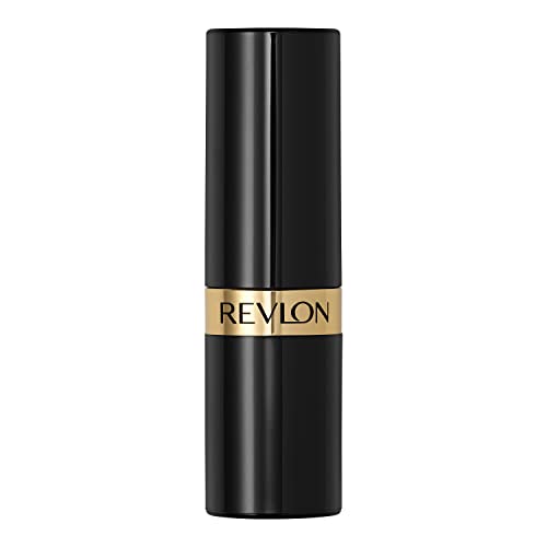 REVLON SUPER LUSTROUS LIPSTICK, CREAMY FORMULA FOR SOFT, FULLER-LOOKING LIPS, MOISTURIZED FEEL, 762 FLUSHED, 0.15 OZ