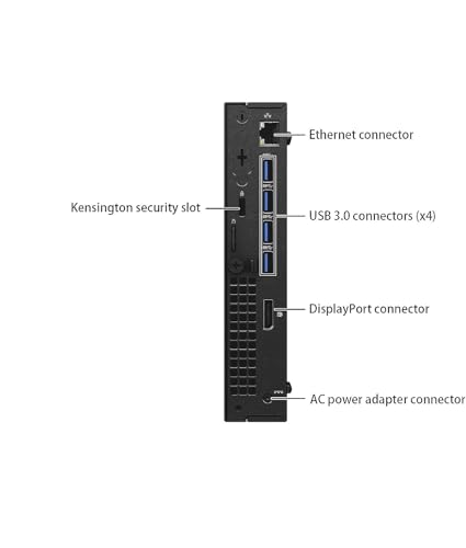 Dell Optiplex 7040 Mini PC de computadora, Intel Core i5-6500 de 4 núcleos 2.50GHz, 8GB DDR4 RAM, 256GB SSD WiFi, BT, Windows 11 Pro (reacondicionado)