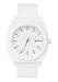 NIXON Time Teller P A120 - Matte White - 101M Water Resistant Men's Analog Fashion Watch (40mm Watch Face, 20mm Pu/Rubber/Silicone Band)