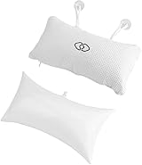 YUET Inflatable Bathtub Pillow Spa Bath Cushion Head Neck Back Support Suction view 9