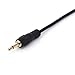 Yeworth 3.5mm 1/8 inch Mono Male Plug to RCA Male Jack Audio Cable Cord Gold Plated 1.8m (6Ft)