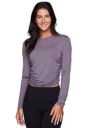 RBX-Active-Womens-Fashion-Sustainable-Bamboo-Fabric-Long-Sleeve-Super-Soft-Cropped-Yoga-Top-T-Shirt