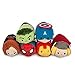 Disney Marvel Mini Tsum Tsum Set of 6 (spiderman, black widow, thor, hulk, iron man, and captain america)