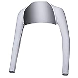 Mega, Performance Shawl Arm Sleeves, Golf, Cycling, Tennis, Fishing, Size M, White