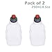 TRIWONDER BPA-Free Leak-Proof Water Bottles Running Flasks for Hydration Belt or Vest - Ideal for Running Hiking Cycling