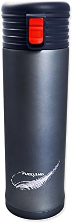 Fuguang Stainless Steel Travel Vacuum Thermos Flask (grey) 12 ounce