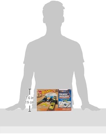 hot wheels track builder spin launch