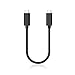 UMECORE USB C to C Short Cable, 1ft 100W USB C 3.1 Gen 2 PD QC Fast Charging High Speed Data Cable for MacBook Pro Pixel 5 4 Samsung Galaxy S20 S10 S9 Note 20 SSD iPad Pro Nintendo Switc Monitor