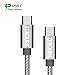USB-C to USB-C 2.0 Cable, Zendure 20 Inch Nylon Braided USB Type-C Data Transfer & Charge PD Cable, Compatible Galaxy S9, S9+, S8, Google Pixel, Nexus 6P, MacBook and Switch
