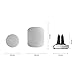 Magnetic Car Mount, OfsPower 2-Pack Universal Magnet Air Vent Mount Phone Holder for iPhone/Samsung