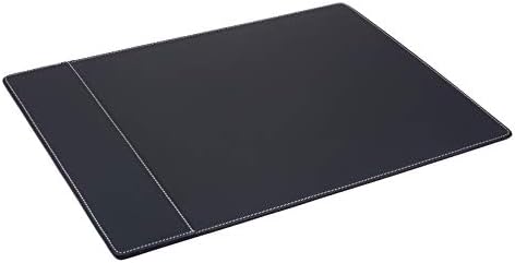 Nora Genuine Leather Deskpad (Size: Small) (Black)
