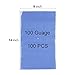 Shrink Bags, TEKITSFUN 100pcs 9x14 inch Shrink Wrap Bags Heat Seal PVC Film 100 Ga for Soaps, Bath Bombs, DVD,Bottles, DIY Crafts and Homemade Gifts-Slight Blue Tint