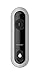 Wisenet SmartCam D1 Wired Video Doorbell for Home Security, Face Recognition. Hard-Wiring to Existing Doorbell Required.