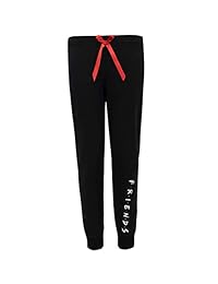Friends - Pajamas para mujer, color negro