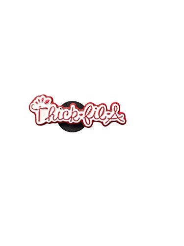 THICK-FIL-A Enamel Pin | Enamel Pins for Backpacks, Hat pins, Meme Pins, Cool Pins, Cute Pins, Button Pins (Red text)
