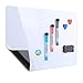 Magnetic Refrigerator Whiteboard 17’’x12’’,Stain Resistant Technology,Dry Erase Fridge Whiteboard, 3 Magnetic Makers, 1 Magnetic Button, 1 Eraser and 2 Hearts Included