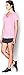 Under Armour Womens Tech V-Neck Twist Short-Sleeve T-Shirt , Pink Craze (645)/Metallic Silver , Medium