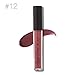 XEDUO FOCALLURE New Fashion Waterproof Long-Lasting Matte Liquid Lipstick Cosmetic Sexy Lip Gloss Kit for Women (12#)