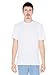 American Apparel Poly-Cotton Short Sleeve Crew Neck, White, XX-Large